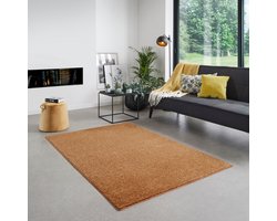 Carpet Studio Maine Vloerkleed 160x230cm - Laagpolig Tapijt Woonkamer - Tapijt Slaapkamer - Kleed Terracotta