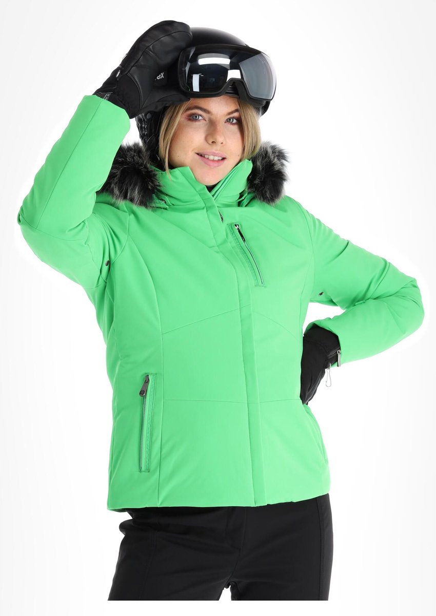 Poivre Blanc - Stretch Ski Jacket - Groen - Maat 176 (16 jaar)