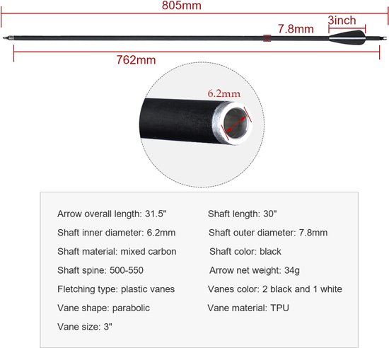 Repose-flèche magnétique pour tir à l'arc Bicaster, accessoires d'arc de main dr