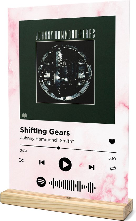 Songr Spotify Plaat Shifting Gears Johnny Hammond" Smith" 20x30