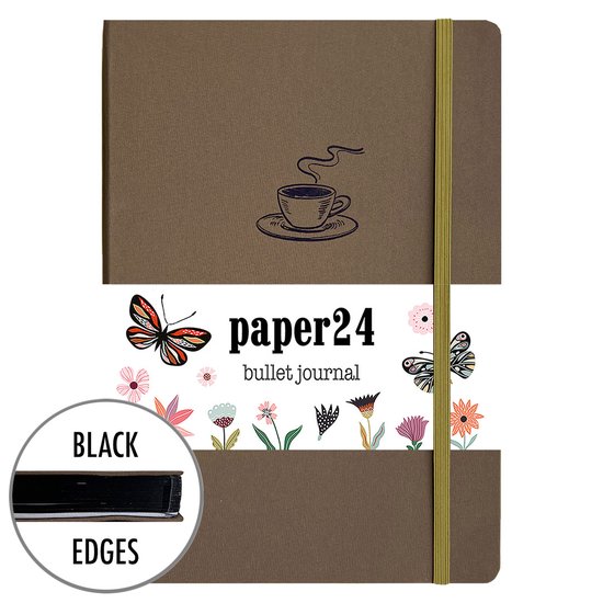 Paper24 Bullet Journal Smell of Coffee B5 Dot Grid | bol.com