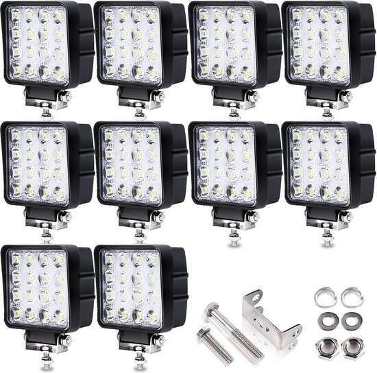 Extra Rond led-koplamp 63 W voor 4X4 - Quad en SSV
