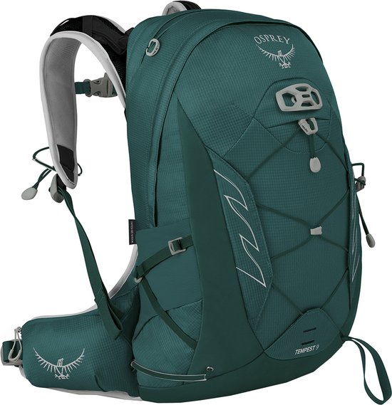 Sac à Dos De Randonnée Osprey Tempest 20L, Femme, Taille XS/S, Couleur Vert Jaspe, Léger, Excellent état