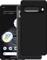 Cazy Soft TPU Hoesje geschikt voor Google Pixel 7 Pro - Zwart