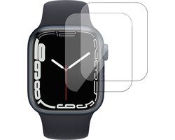 2x Screenprotector geschikt voor Apple Watch SE 44mm 2022 – Screen Protector Tempered Glass