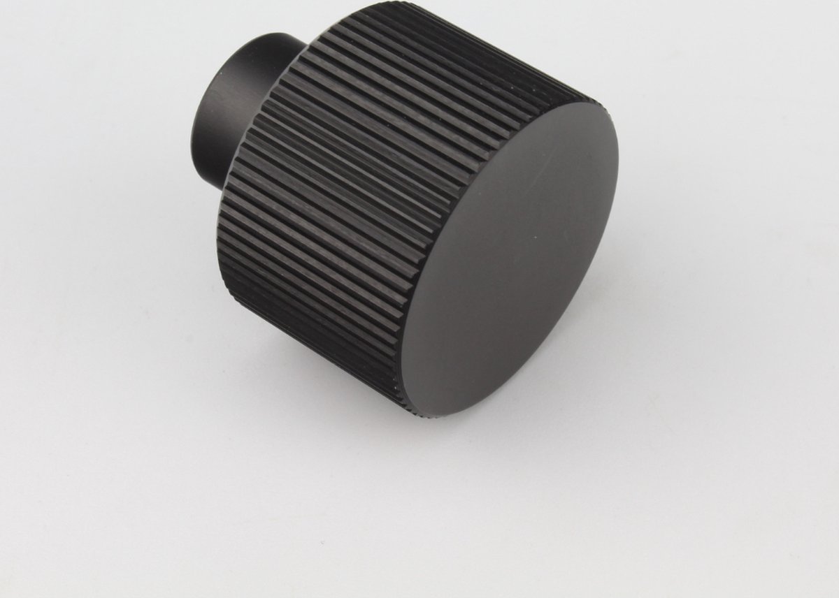 Deurknop Pauline - zwart - metaal - geschikt voor binnen - industrieel