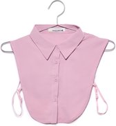 Lajetti - Oudroze Kraagje met Puntkraag - Dames Blouse Kraagje Los