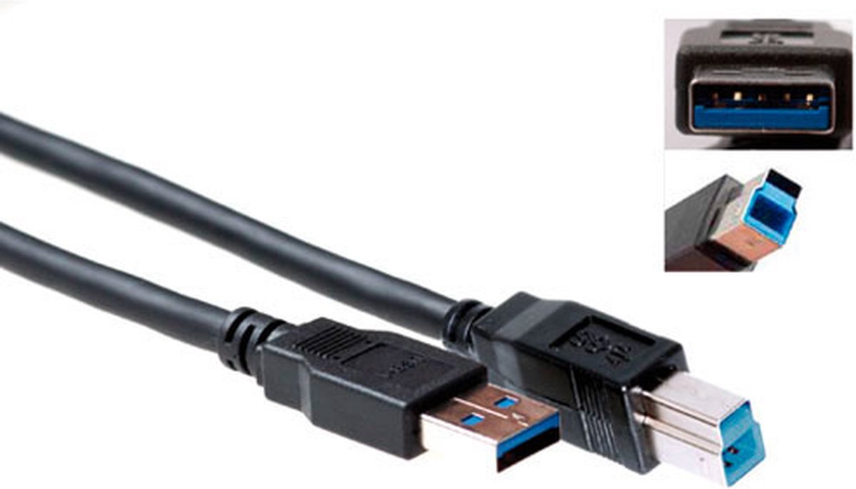 ACT SB3019 USB 3.0 A-male/USB B-male | 2 meter