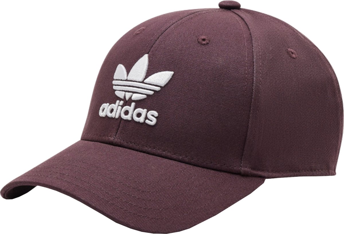 adidas Trefoil Baseball Cap HL9328, Mannen, Kastanjebruin, Pet, maat: OSFM