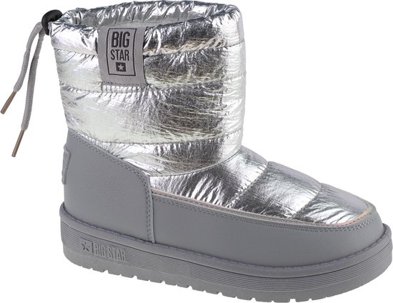 Big Star Kid's Shoes KK374218, voor meisje, Zilver, Sneeuw laarzen,Laarzen, maat: