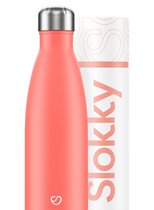 Slokky - Thermos & Gourde Coral Pastel - 500ml