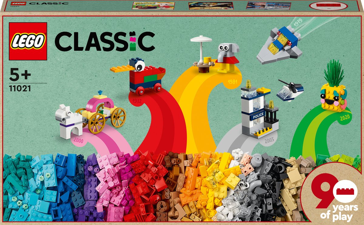 LEGO Classic 90 Jaar Spelen - 11021 | bol.com