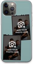 Gepersonaliseerd - Case Company® - Hoesje geschikt voor iPhone 13 Pro Max hoesje - Polaroid Zwart - Soft Cover Telefoonhoesje - Bescherming aan alle Kanten en Schermrand