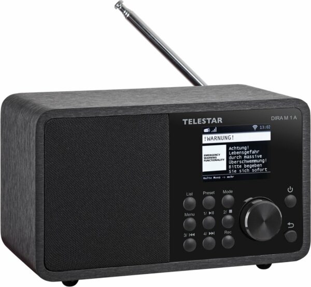 Telestar DIRA M 1 A EWF Compacte Multifunctionele Mono Radio Zwart - 30-012-02