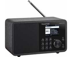 Telestar DIRA M 1 A Portable Analogique et numérique Noir