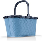 Reisenthel Carrybag Shopping Basket - 22L - Rhombus Frame Blauw