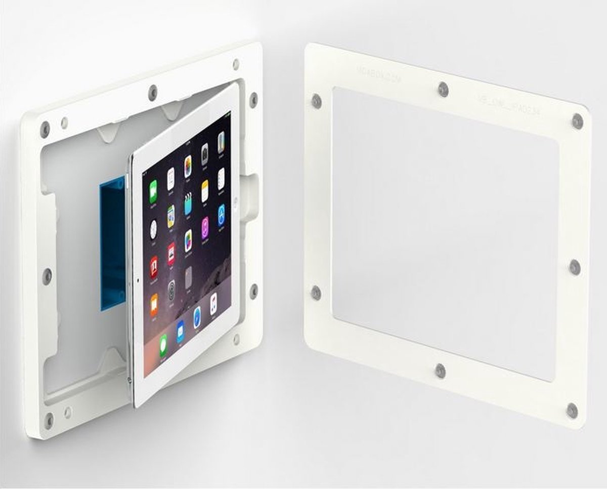 On-Wall iPad Mini 4/5 wandhouder - WIT