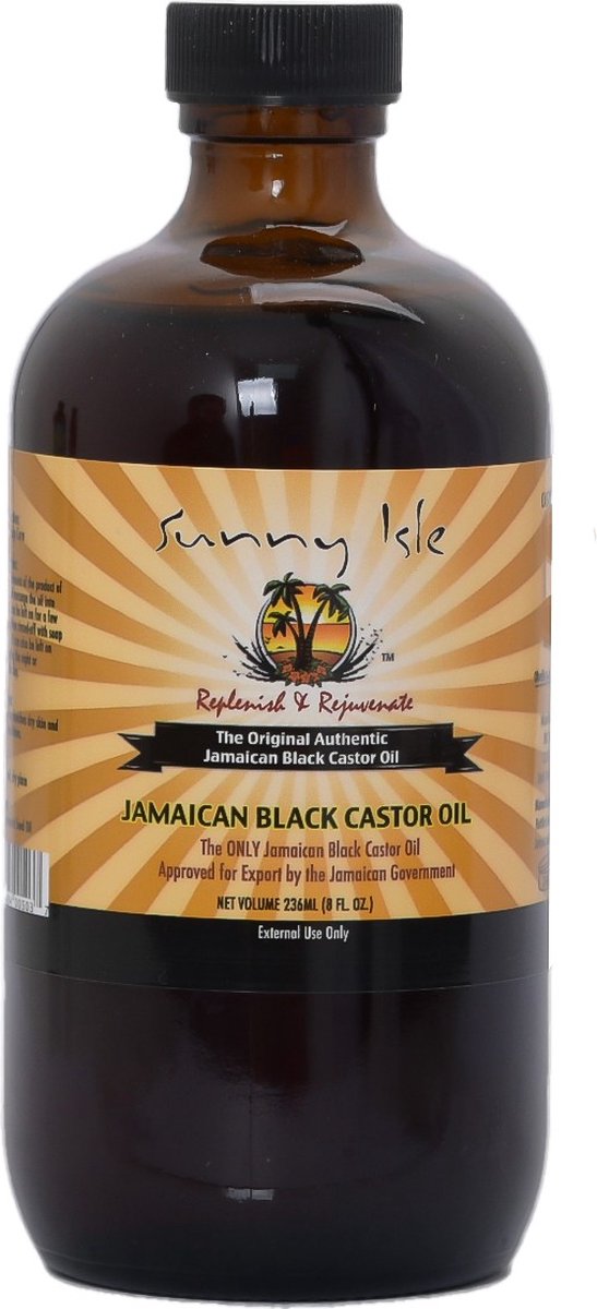 Bol.com Sunny Isle Jamaican Black Castor Oil 8oz/236ml| Pure Castor olie| 100% natuurlijk aanbieding