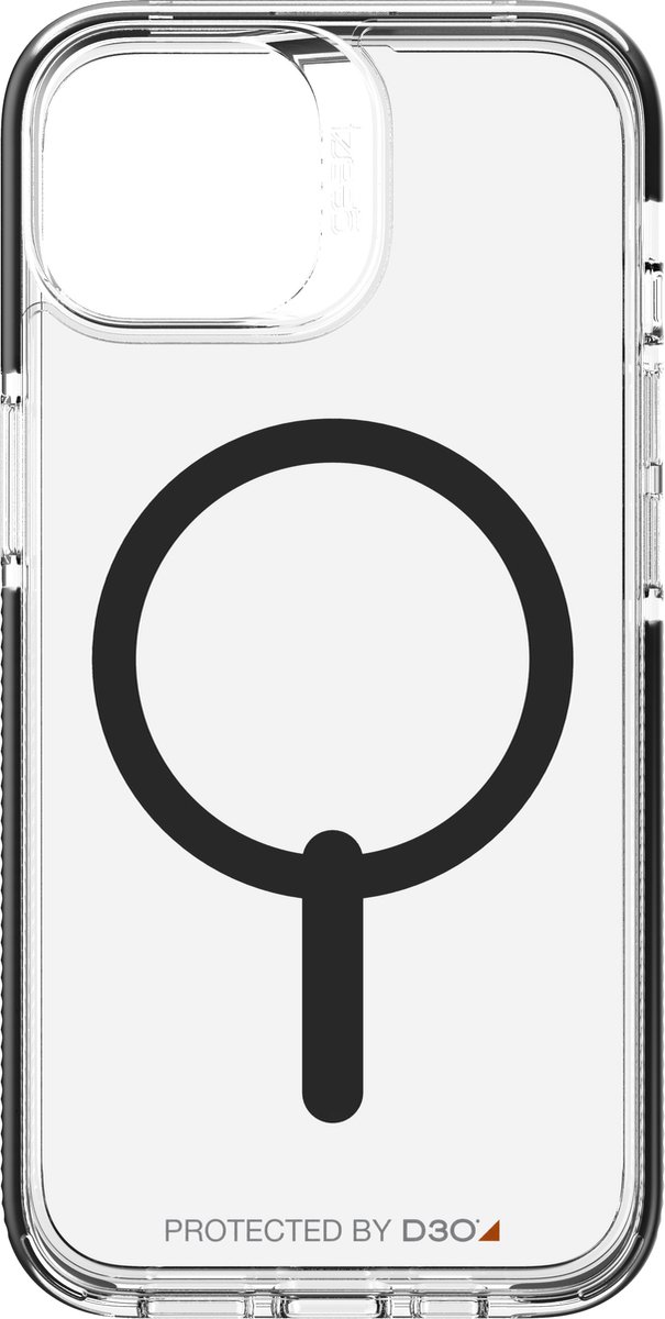 Gear4 Santa Cruz Snap geschikt geschikt voor Apple iPhone 14 hoesje - zwart
