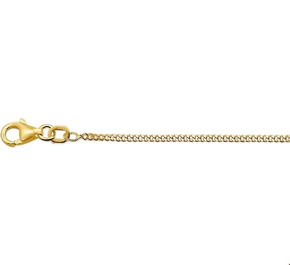 Geelgouden Collier gourmet 1 4021254 70 cm