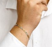 Bicolor Gouden Armband valkenoog 4 4208457 21 cm