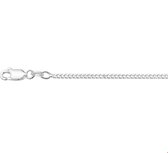 The Jewelry Collection Ketting Gourmet 2,2 mm - Zilver