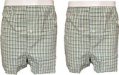 Embrator mannen Boxershorts 2-stuks geruit maat 4XL