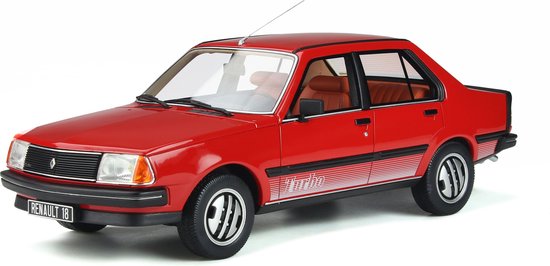 Otto Mobile 1/18 Résine OT165 - Renault 20 TX Rouge - Miniature De Collection