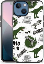Dierenprint Telefoonhoesje geschikt voor iPhone 13 mini Dinosaurus