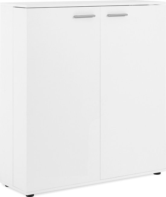 Schoenenkast Scharnier, Kunststof Uitgeholde Twee Lagen Plank Rek Houder, Wit