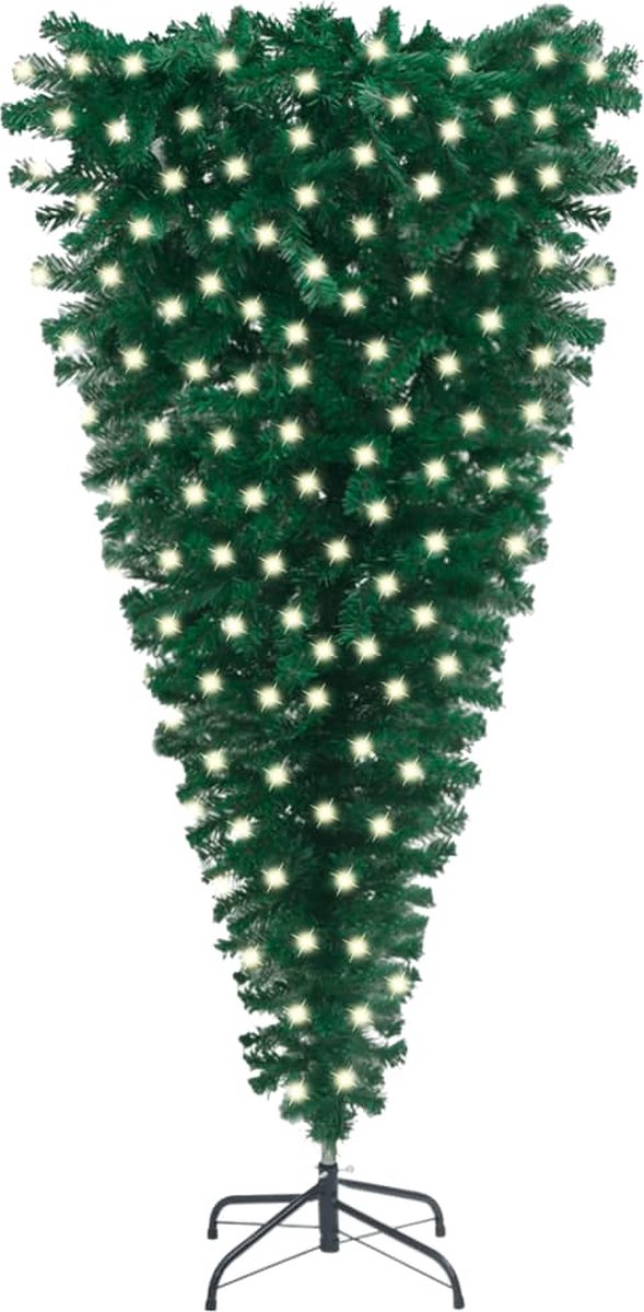 Prolenta Premium - Kunstkerstboom ondersteboven met LED's 240 cm groen
