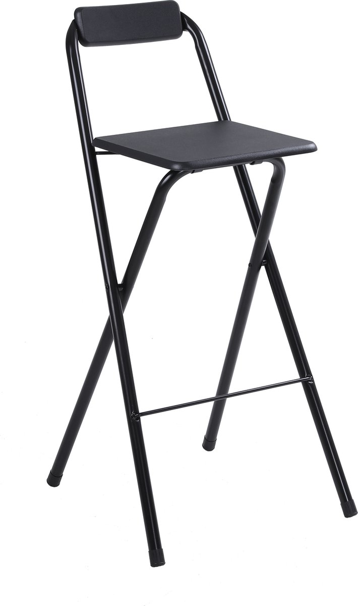 Alora inklapbare barkruk barkrukken met rugleuning opklapbaar