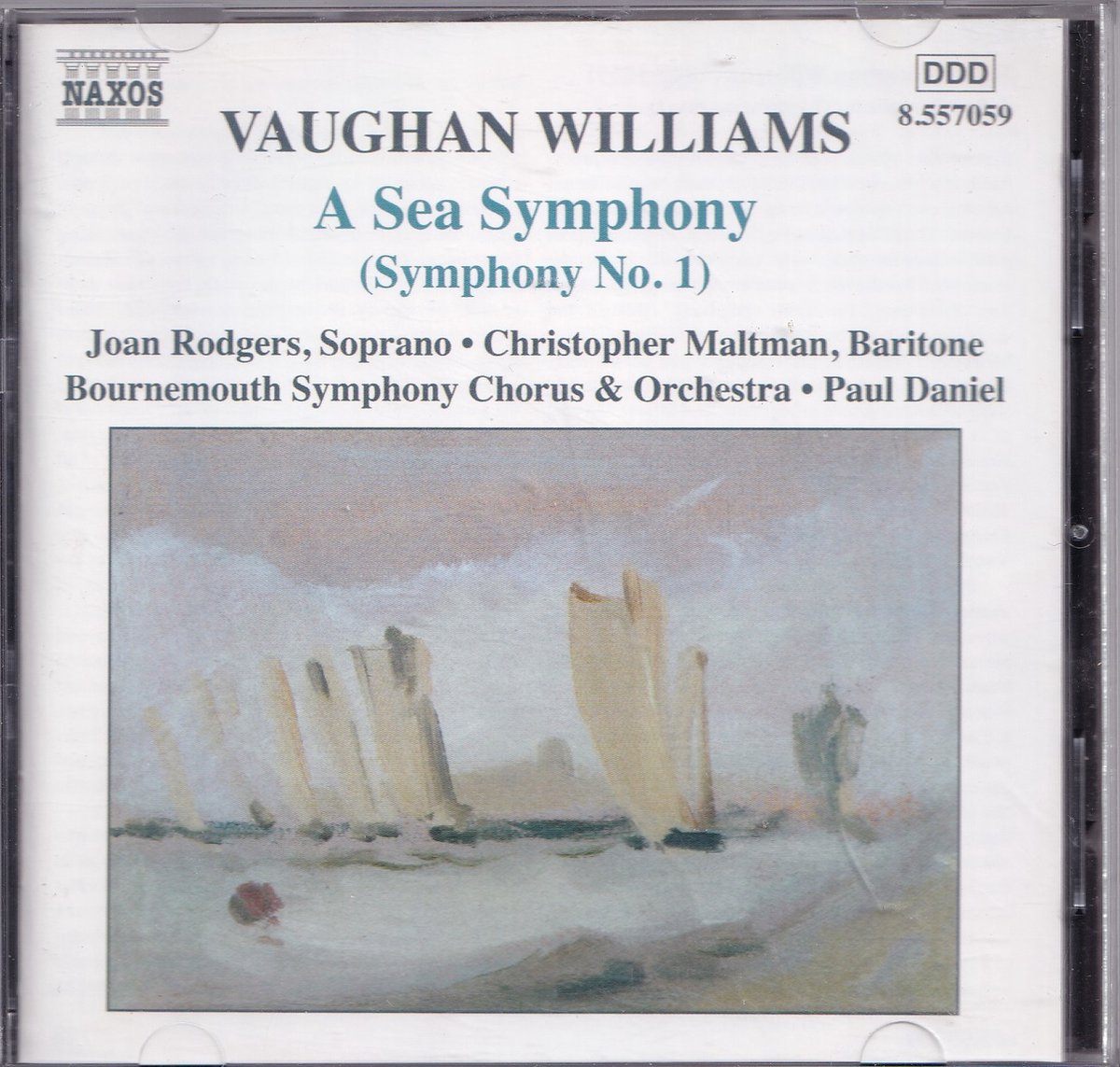 A Sea Symphony - Vaughan Williams - Bournemouthe Symphony Chorus o.l.v. Paul Daniel