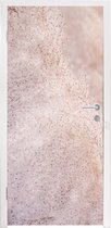 Deursticker Pampasgras - Structuur - Planten - Natuur - 75x205 cm - Deurposter