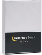 Beter Bed Select Molton - Matrasbeschermer 70/80 x 210/220 cm - Matrashoes - 30 cm - Wit