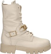 Gabor Veterboots Dames / Laarzen / Damesschoenen - Leer - 92.743.60 - Wit - Maat 41