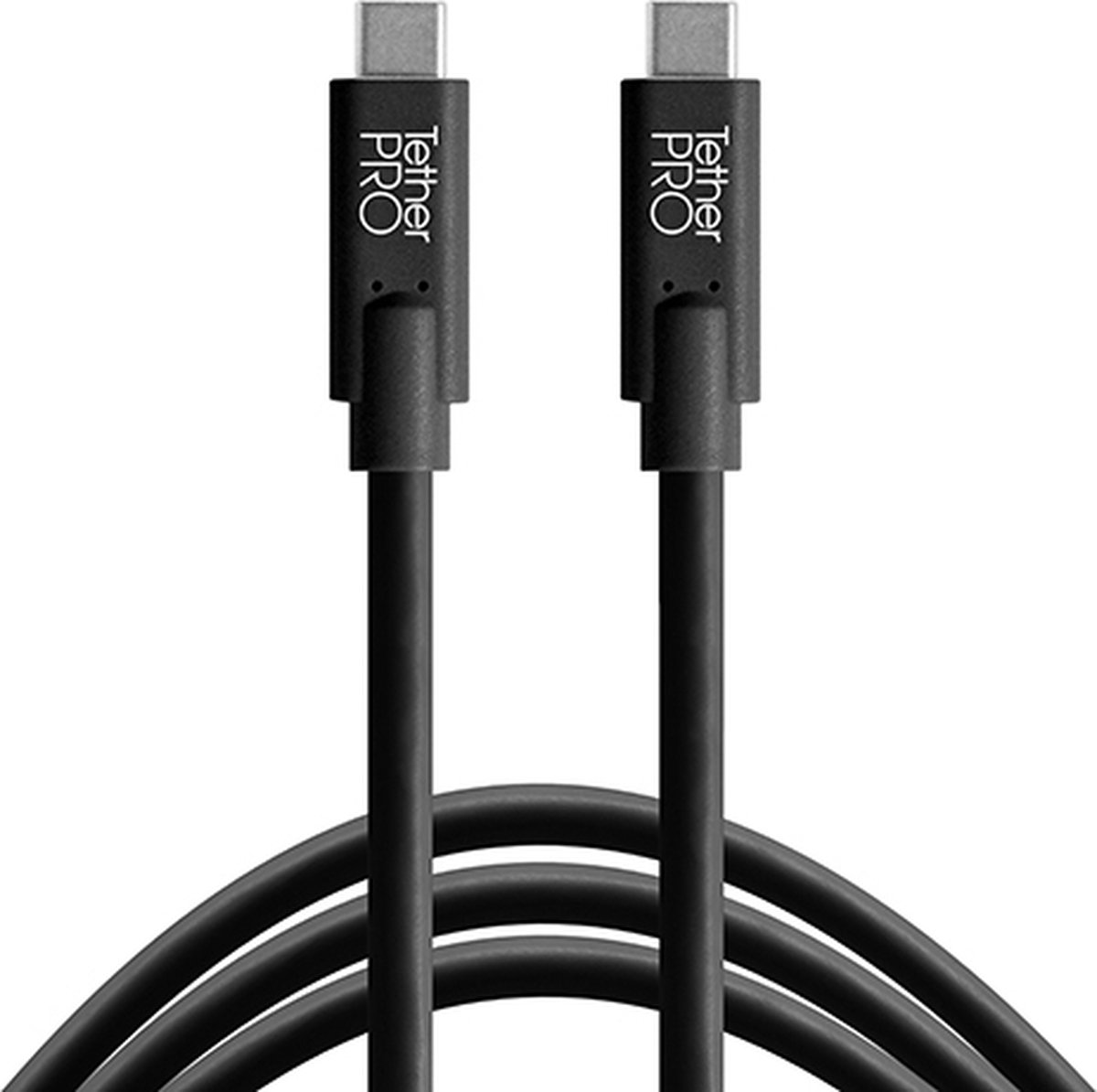 Tether Tools TetherPro USB-C naar USB-C 4.6m kabel Zwart