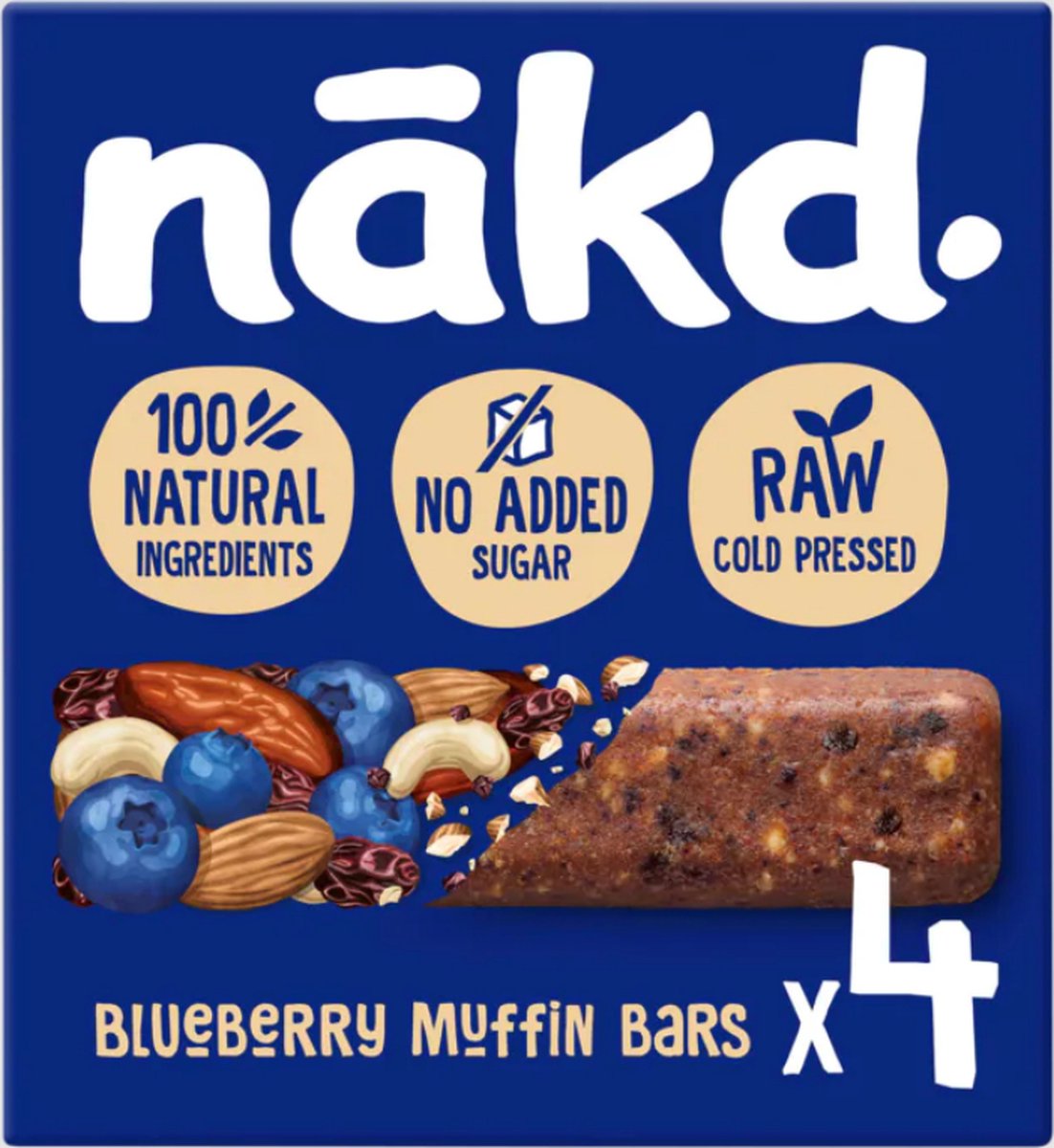 Barres Nakd sans gluten Nakd Barre énergétique 4 barres (4 barres)