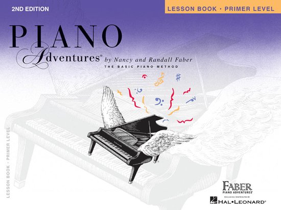 Piano Adventures Primer Level Lesson Bk - cover
