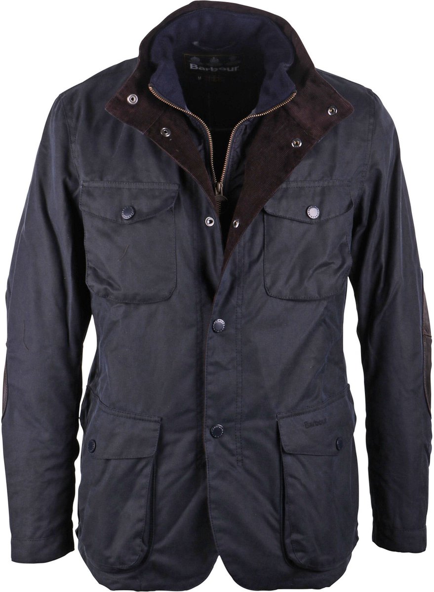 Barbour Waxjas Ogston Donkerblauw - Maat L - Heren - Winterjassen