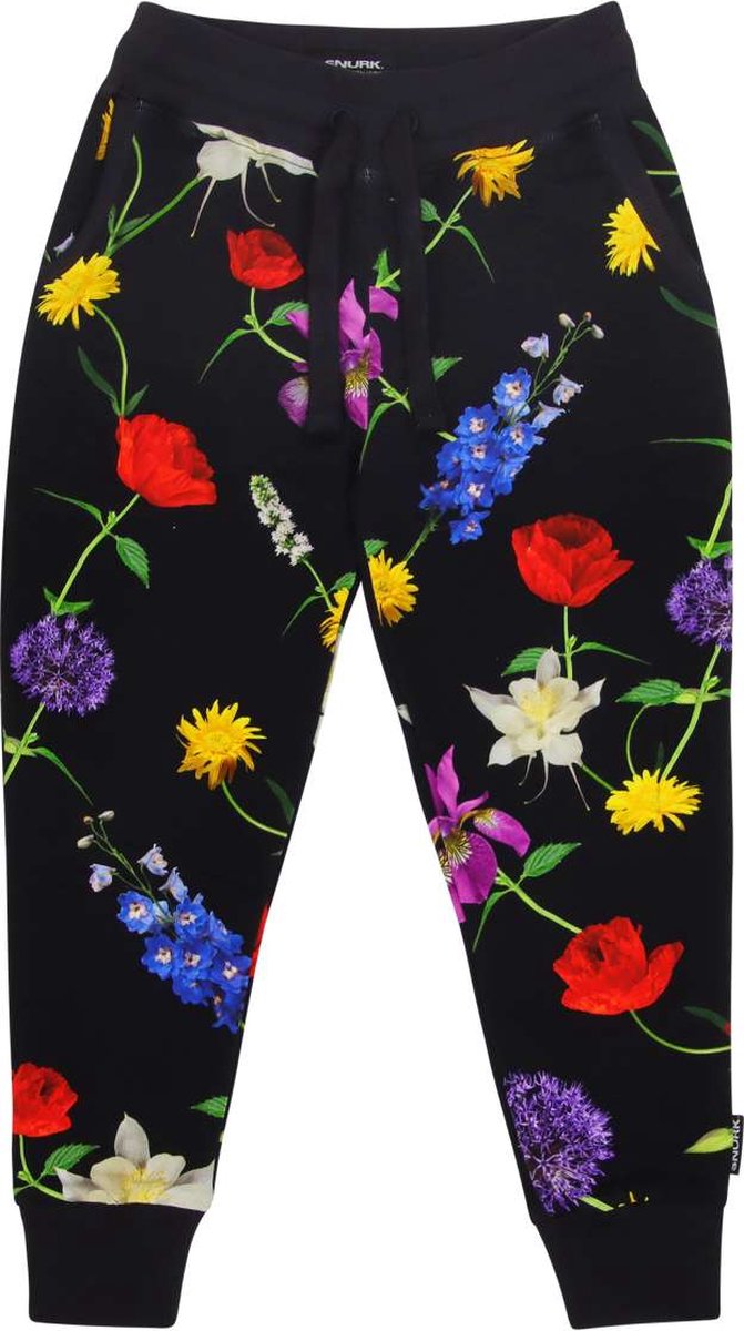 Snurk - Bouquet Black Broek - Maat: 110-116
