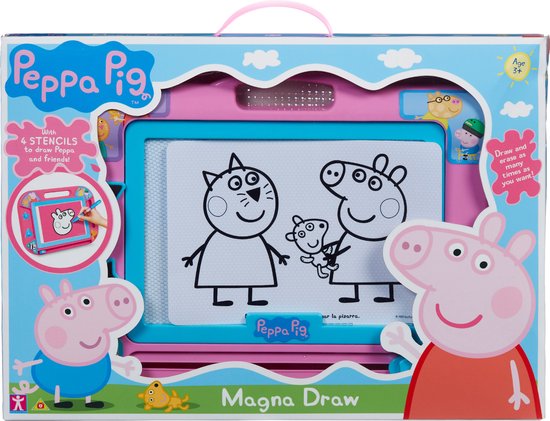 Planche à dessin Peppa Pig - Peppa vous apprend à dessiner ! | bol.com