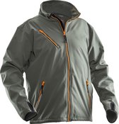 Jobman Softshell Jas Heren Grijs - Maat S