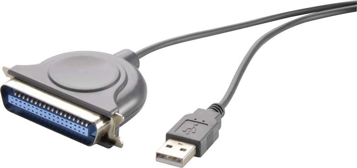 Renkforce USB 1.1, Parallel Adapter [1x USB 1.1 stekker A - 1x Centronics-stekker] Renkforce