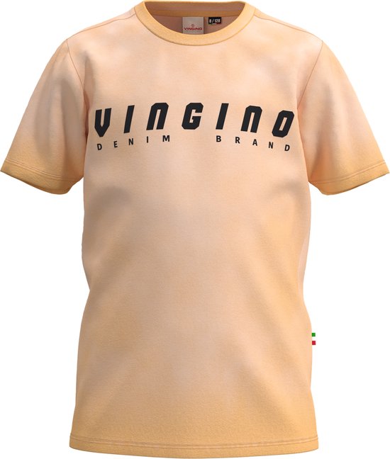 Vingino Jardo Maglietta, Scuola Giallo, 128 cm Bambini e Ragazzi