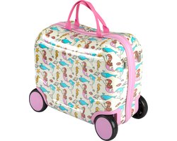 Princess Traveller Kids Collection - Ride-On Trolley - Zeemeermin - 42cm
