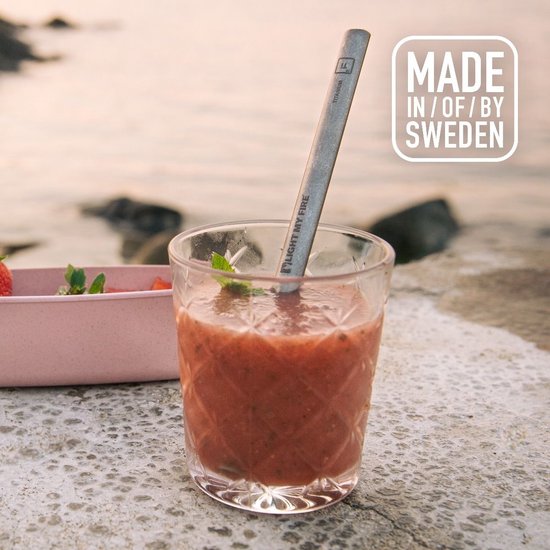Light my fire Titanium straw eco kit - herbruikbaar rietje titanium van Light My Fire — afbeelding 5