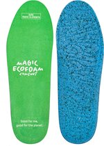 Bama Magic Soft Comfort Sole, met Ecofoam voor zacht dempingscomfort, met micro luchtkamers, groen/blauw, wasbaar - 35_36