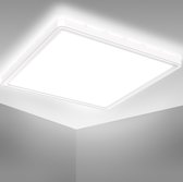 B.K.Licht - LED Badkamerverlichting - plafonniére - IP44 - 4.000K - 18W - 29x29 cm