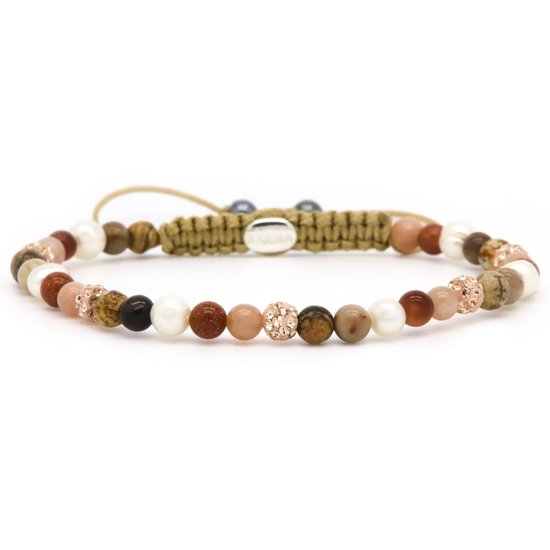 Karma Jewelry Bracelet (Bijoux) Spirale Florence xxs (cristal or rose) |  bol.com